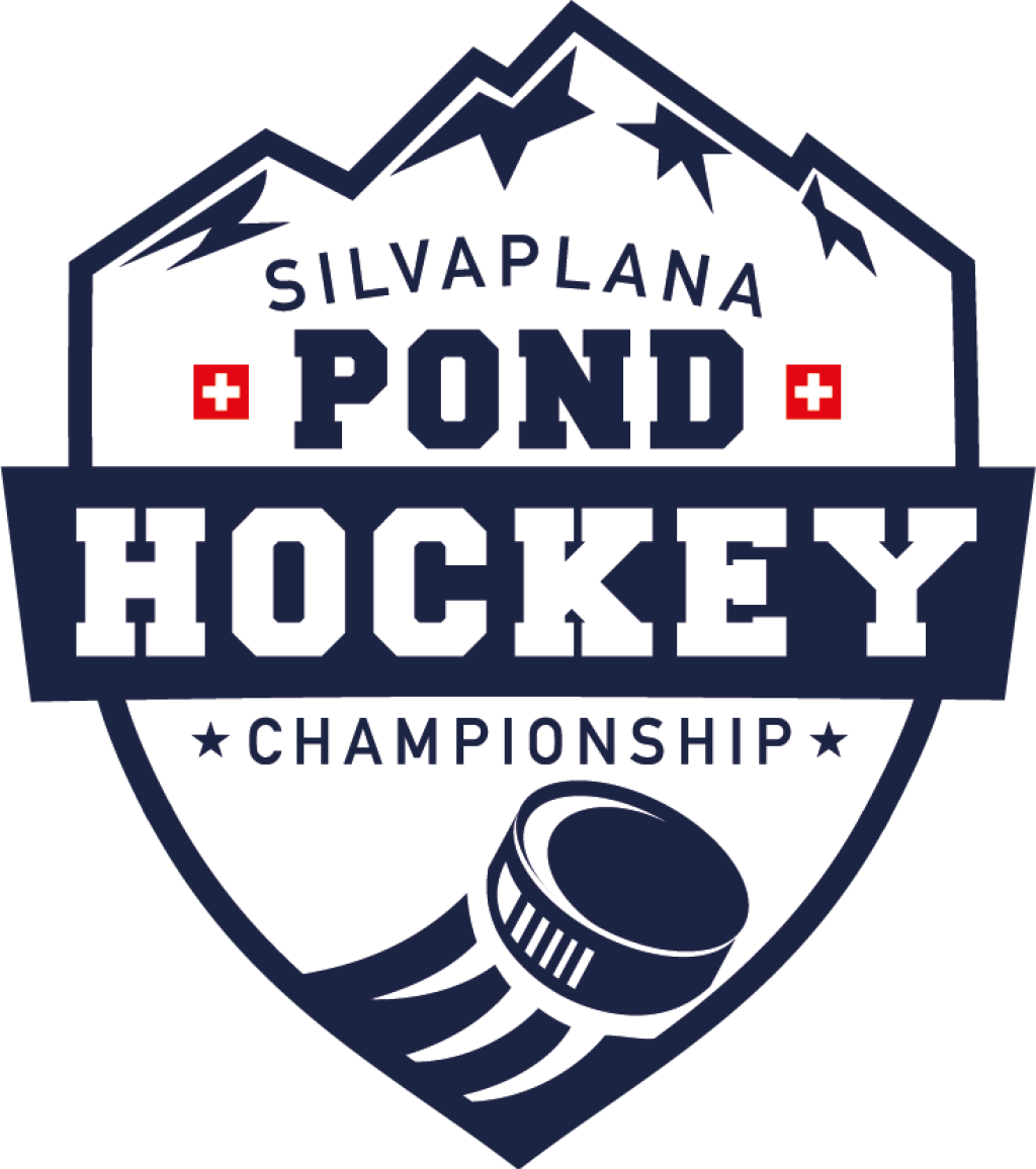 Logo Swiss Pond Hockey Championships.